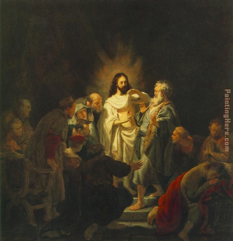 Rembrandt The Incredulity of St. Thomas